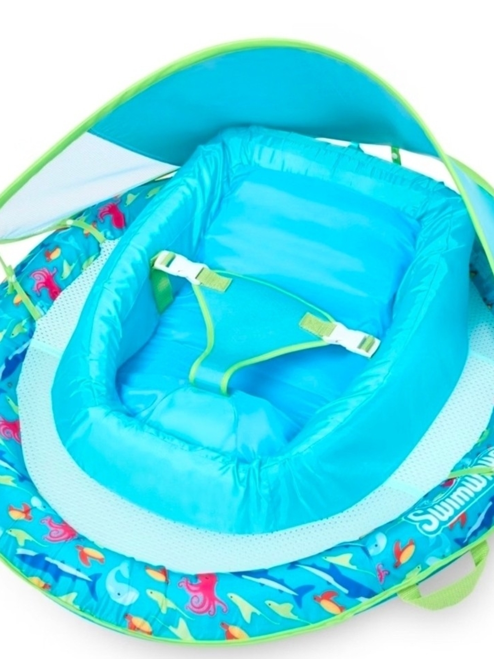Turquoise Kids Infant Float with Safety Harness
